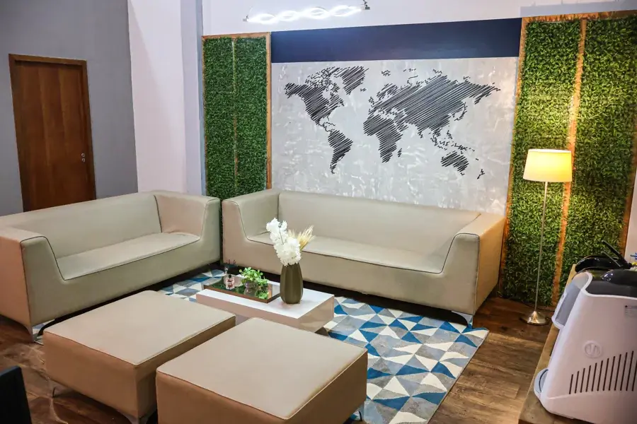 Espaço de coworking moderno em Campo Grande MS — ambiente para empresas de tecnologia — 199 Offices