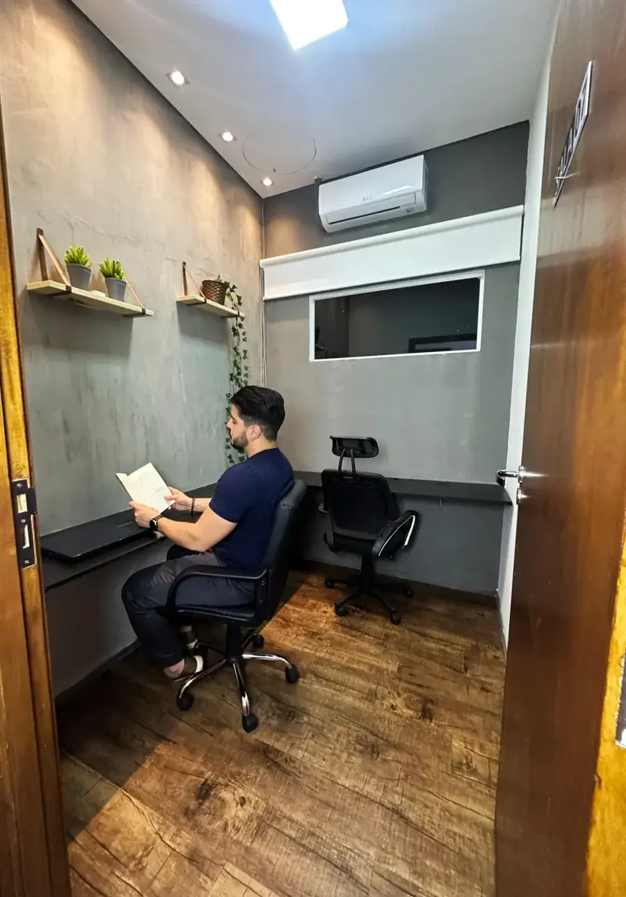 Espaço de trabalho moderno e seguro no 199 Offices — Campo Grande MS